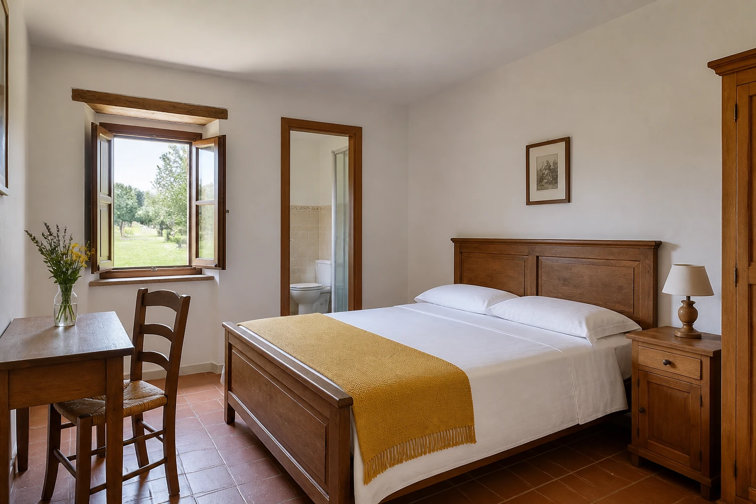 Camera Doppia con letto matrimoniale e bagno privato