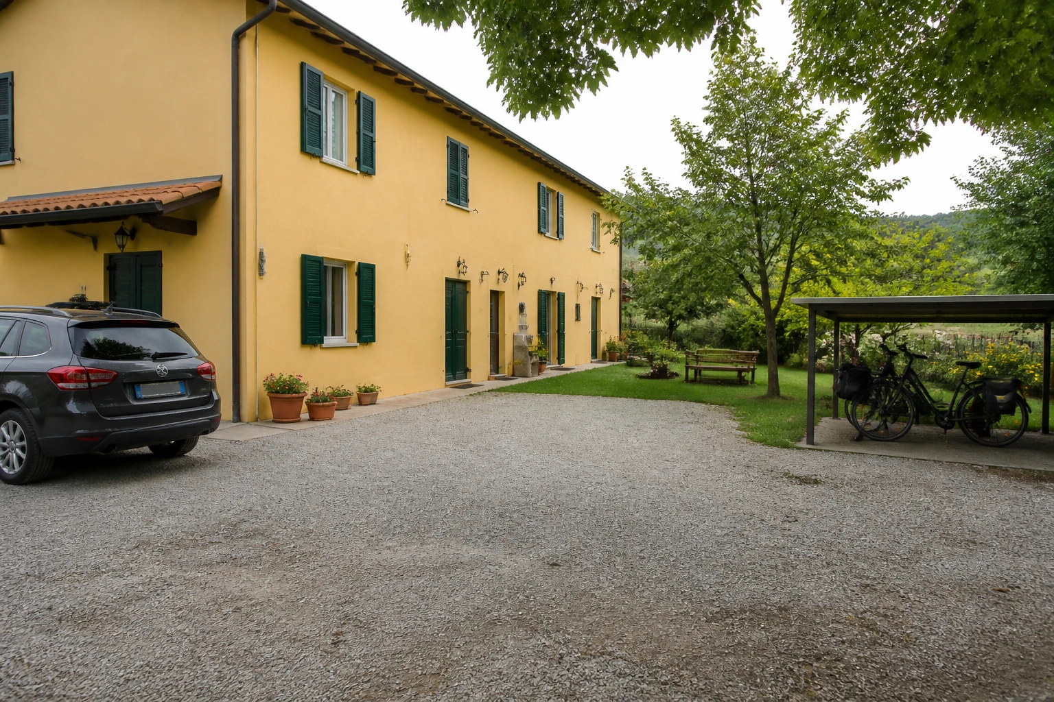 Parcheggio e deposito biciclette