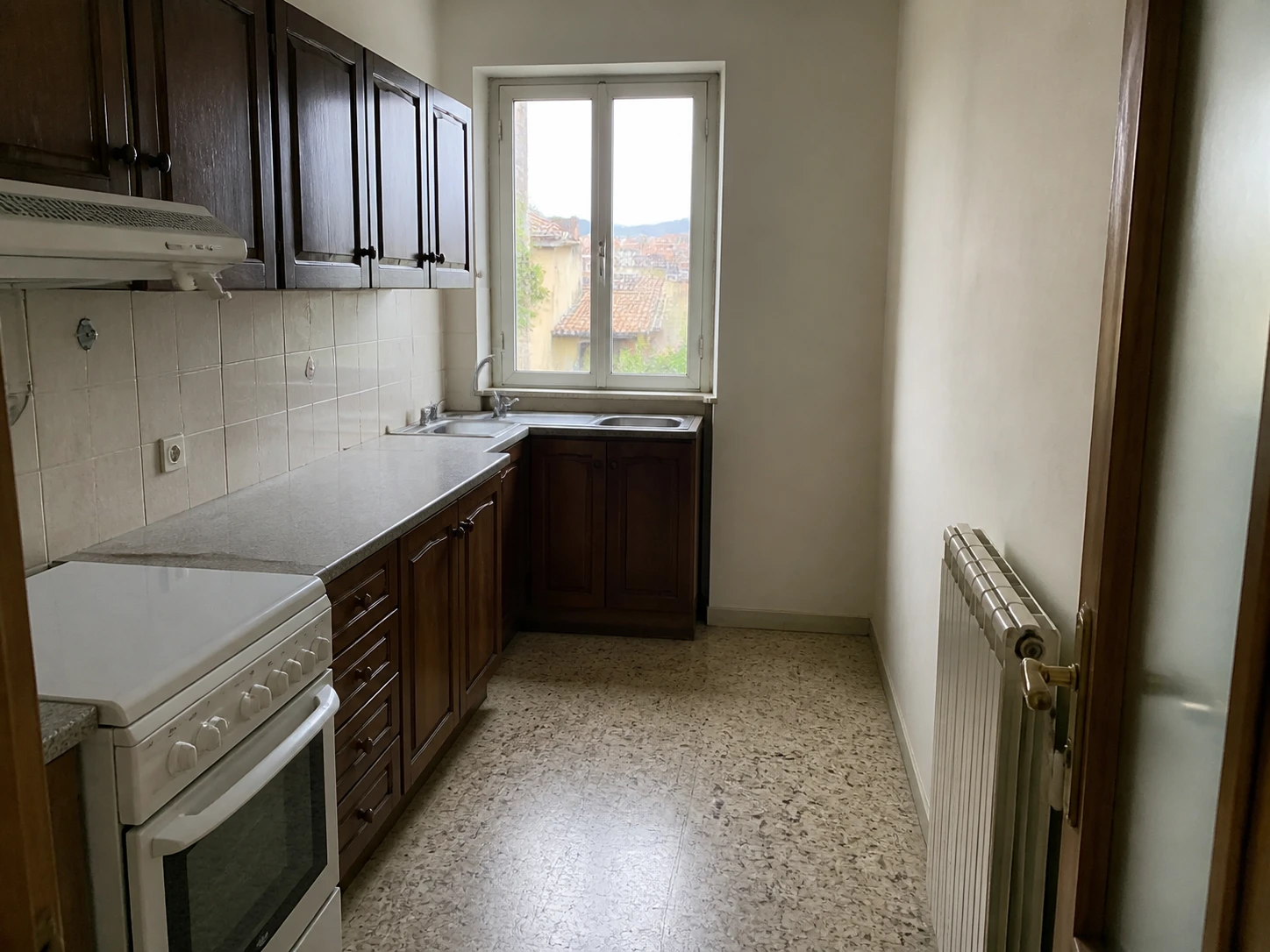 Cucina prima dei lavori