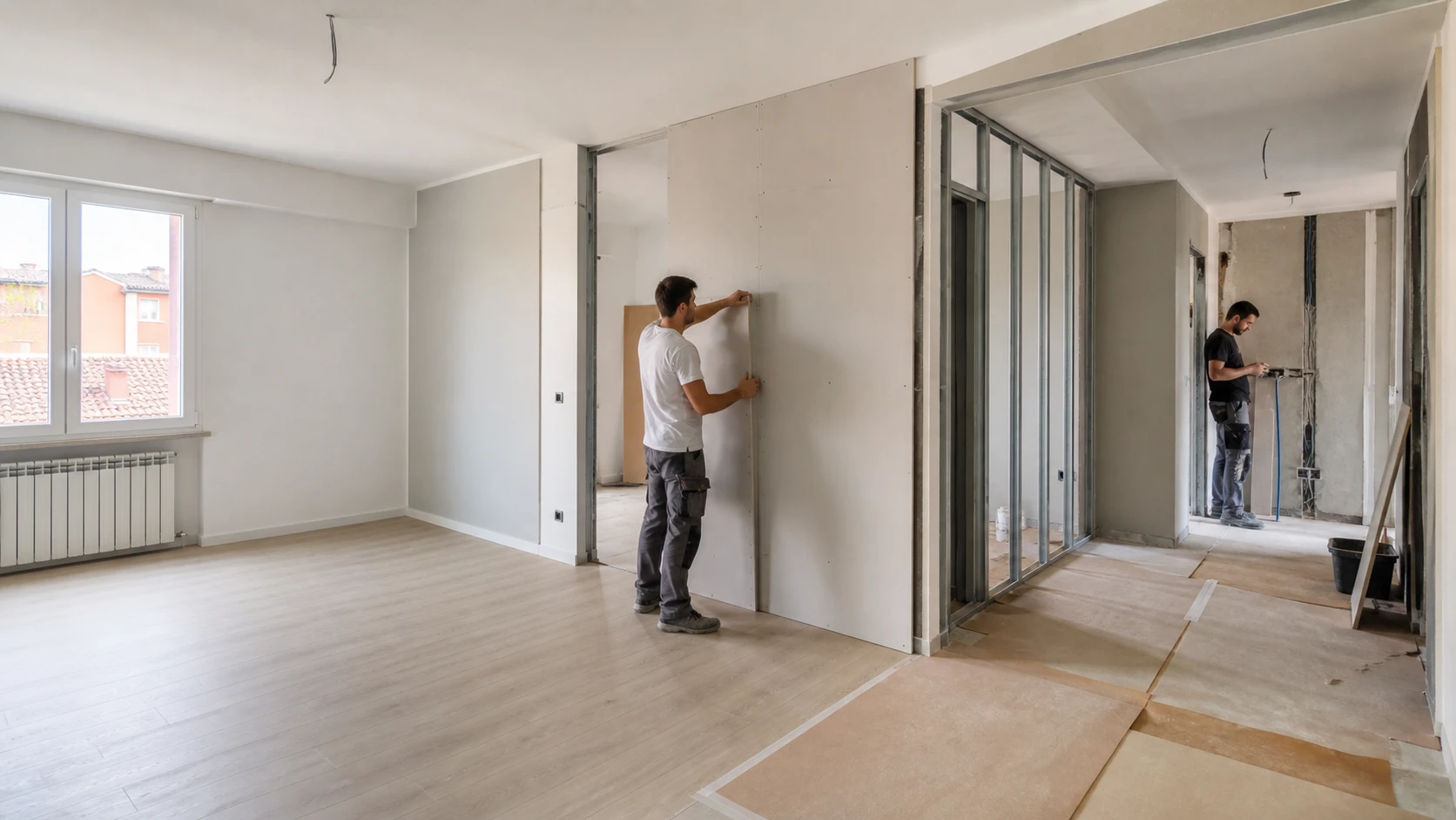 Ristrutturazione completa coordinata a Parma