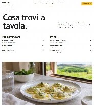 Sito Web professionale per ristoranti Orto Alto: menu e prezzi