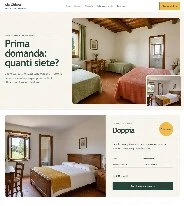 Sito Web professionale Aia Chiara: ambienti e soluzioni di soggiorno
