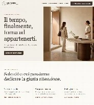 Sito Web professionale Atelier Bellezza: homepage e presentazione del centro