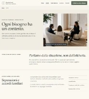 Sito Web professionale Diritto di Famiglia: aree di attività