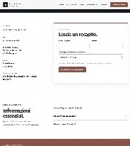 Sito Web professionale Avvocato Penalista: modulo di primo contatto
