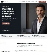 Sito Web professionale Avvocato Penalista: homepage e presentazione dello studio