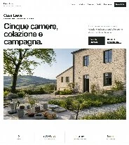 Sito Web professionale Casa Lieve: homepage e presentazione della struttura