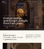 Sito Web professionale Dimora Ardea: homepage e presentazione della struttura