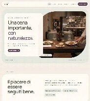 Sito Web professionale per ristoranti Riva: homepage e presentazione del locale