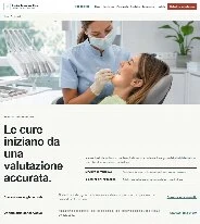 Sito Web professionale Studio Dentistico Clean: prestazioni odontoiatriche