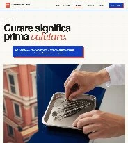 Sito Web professionale Studio Dentistico Creativo: prestazioni odontoiatriche