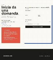 Sito Web professionale Studio Dentistico Creativo: modulo di richiesta ricontatto