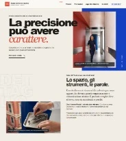 Sito Web professionale Studio Dentistico Creativo: homepage e presentazione dello studio dentistico