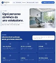 Sito Web professionale Studio Dentistico Istituzionale: prestazioni odontoiatriche
