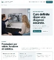 Sito Web professionale Studio Dentistico Moderno: prestazioni odontoiatriche