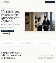 Sito Web professionale Studio Legale Classic: homepage e presentazione dello studio