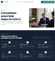 Sito Web professionale Studio Legale Pichini: aree di attività