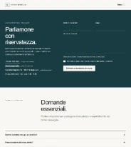 Sito Web professionale Studio Legale Premium: modulo di primo contatto