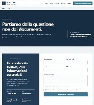 Sito Web professionale Studio Tributario: pagina e modulo di contatto