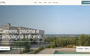 Sito Web per Agriturismi – Elegante