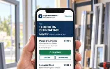 SeguiPreventivo per Serramentisti