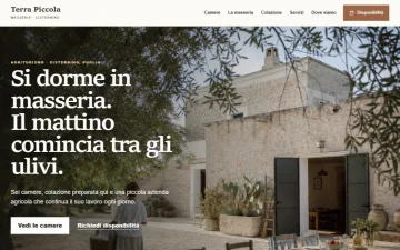Sito Web per Agriturismi – Mediterraneo