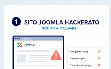 Sito Joomla hackerato – bonifica malware