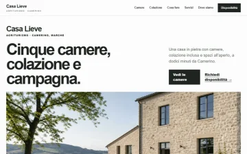 Sito Web per Agriturismi – Minimal