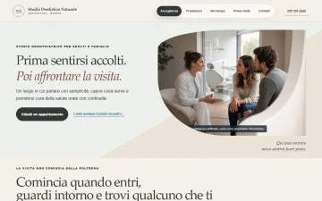 Sito Web per Dentisti – Naturale