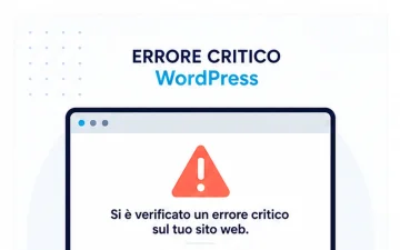 Errore critico WordPress