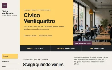 Sito Web per Ristoranti – Contemporaneo