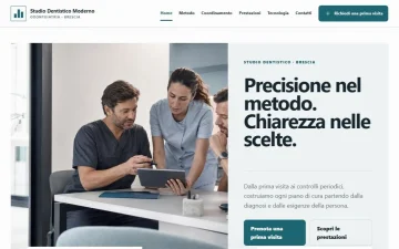 Sito Web per Dentisti – Moderno