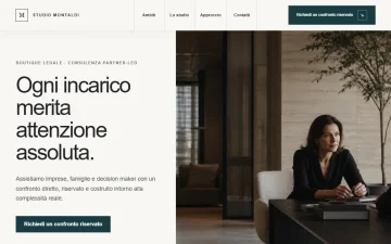 Sito Web per Studi Legali – Elegante