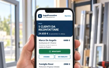 SeguiPreventivo per Serramentisti