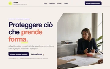 Sito Web per Studi Legali – Moderno