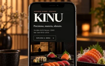 Menu QR Code per Ristoranti Sushi