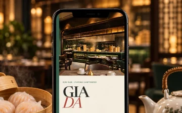 Menu QR Code per Dim Sum