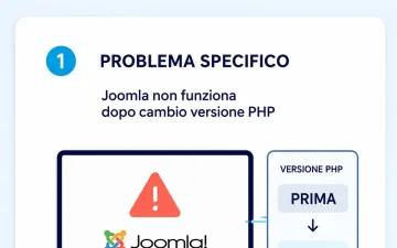 Joomla non funziona dopo cambio versione PHP