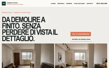 Sito Web per Imprese Edili – Creativo