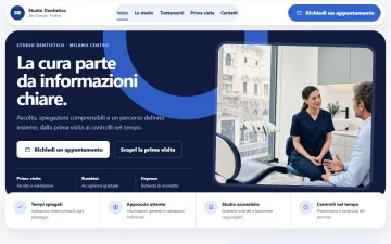 Sito Web per Dentisti – Istituzionale
