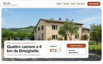 Sito Web per Agriturismi – Tradizionale