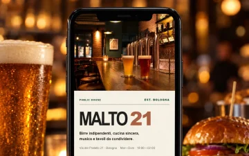 Menu QR Code per Pub e Birrerie