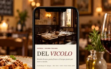 Menu QR Code per Trattorie