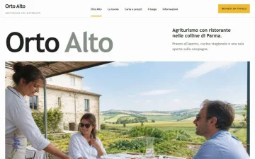 Sito Web per Agriturismi – Naturale