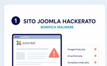 Sito Joomla hackerato – bonifica malware