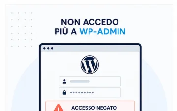 Non accedo più a wp-admin