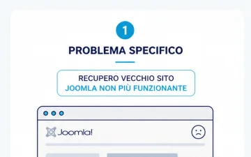 Recupero vecchio sito Joomla non più funzionante