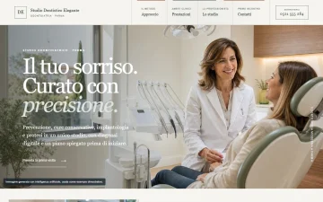 Sito Web per Dentisti – Elegante