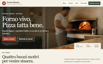 Sito Web per Pizzerie – Conviviale